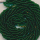 Rocailles wald-grün klar, 12 Gramm, Größe 10/0, facettiert Strang echte Cut-Perlen