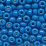 Rocailles china-blau, Inhalt 23 g, Größe 6/0, böhmisch Beads