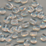 Glasperlen kristall, Inhalt 40 St&uuml;ck, Gr&ouml;&szlig;e 5 mm, b&ouml;hmisch, Mix