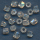 Cut-Perlen kristall, Inhalt 20 Stück, Größe 4 mm, antik, Facetten