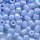 Rocailles enzian blau lüster, 20 Gramm, Größe 13/0, facettiert echte-alte Cut-Perlen
