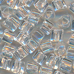 Dreieckperlen kristall, Inhalt 20 g, Größe 2,5 mm