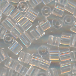 Hexa-Cut-Perlen kristall, Inhalt 20 g, Gr&ouml;&szlig;e 11/0