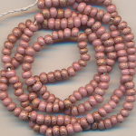 Rocailles pink corall gold dust, Inhalt 11,5 g,...