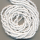 Rocailles weiß, Inhalt 6 g, Größe 8/0, böhmisch Strang
