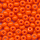 Rocailles leucht orange, Inhalt 6 g, Größe 4,5 mm, böhmisch