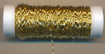 Modelierdraht Kupferlackdraht metallic gold, Gr&ouml;&szlig;e 45 m x 0,3 mm, Inhalt 1 Rolle, Wellen