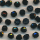 Glas-Perlen jet-schwarz, Inhalt 26 Stück, antik, 2-Loch, Größe 8 mm