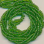 Rocailles grün Silberblatt, Inhalt 12 g,...
