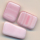 Glasperlen rosa, Inhalt 3 Stück, Größe 20 x 16 mm, böhmisch, Mix