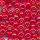 Rocailles rot lüster, Inhalt 8 g, Größe 6/0 (4 mm), böhmisch