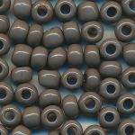 Rocailles grau, Inhalt 19 g, Gr&ouml;&szlig;e 6,5 mm, b&ouml;hmisch