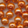 Wachsperlen orange-kupfer, Inhalt 10 Stück, Größe 10 mm, Glasperlen*