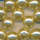 Wachsperlen cream gold, Inhalt 10 Stück, Größe 12 mm, Glasperlen