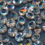 Strass-Steine bergkristall, Inhalt 12 St&uuml;ck, Gr&ouml;&szlig;e 4 mm