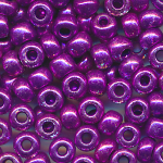 Rocailles lila metallic, Inhalt 11 g, Größe...