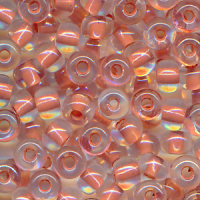 Rocailles kristall rosa lining, Inhalt 9 g,...