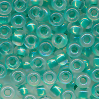 Rocailles kristall lining hunter-grün,...