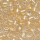 Rocaillesperlen lüster transparent blush-silber, Größe 6/0  (4,0 mm), 20 g