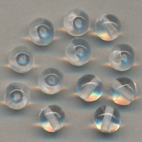 Glasperlen kristall, Inhalt 12 Stück,...