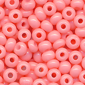Rocailles kalk flamingo rosa, Größe 11/0  (2,1 mm), 20 g