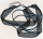 Collier 3-reihig mit Karabiner, schwarz, Größe 48 cm, Inhalt 1 Stück