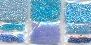 Reste-Set Rocailles, Inhalt 18 g, Größe 10/0 - 11/0