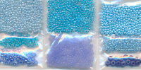 Reste-Set Rocailles, Inhalt 18 g, Größe 10/0 -...