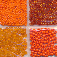 Reste-Set Rocailles, Inhalt 24 g, Größe 6/0 - 9/0