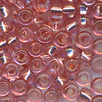 Rocailles rose Silberblatt, Inhalt 7 g, Größe...