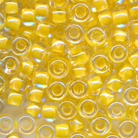 Rocailles kristall mais gelb, Inhalt 8 g,...