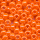 Rocailles mandarine lüster, Inhalt 7 g, Größe 10/0 böhmisch