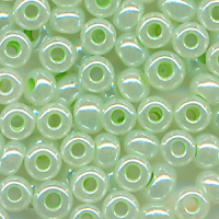 Rocailles grün ceylon, Inhalt 7 g, Größe...