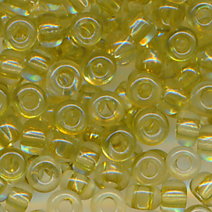 Rocailles algen grün, Inhalt 7 g, Größe 11/0, böhmisch