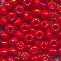 Rocailles rot, Inhalt 6 g, Größe 6/0,...