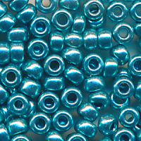 Rocailles türkis metallic, Inhalt 6 g,...