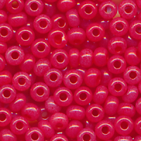 Rocailles beeren rot, Inhalt 8 g, Größe 10/0....