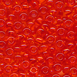Rocailles kirsch rot, Inhalt 6 g, Größe 10/0. böhmisch