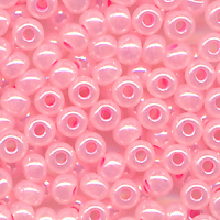 Rocailles rosa cylon, Inhalt 8 g, Größe 10/0....