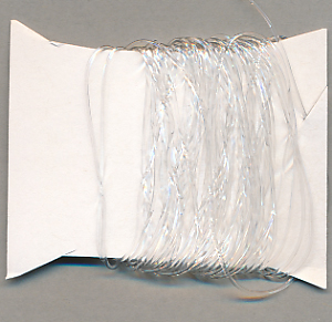 Perlonfaden transparent elastisch Größe 1,2 mm, Inhalt 130 cm
